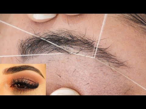 What Is EYEBROW THREADING?