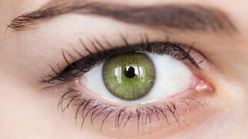 Greenish Greyish Eyes