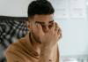 Stress rings in eyes