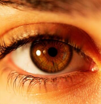 eye colour amber